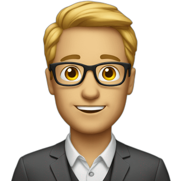 nerdy tech teacher emoji