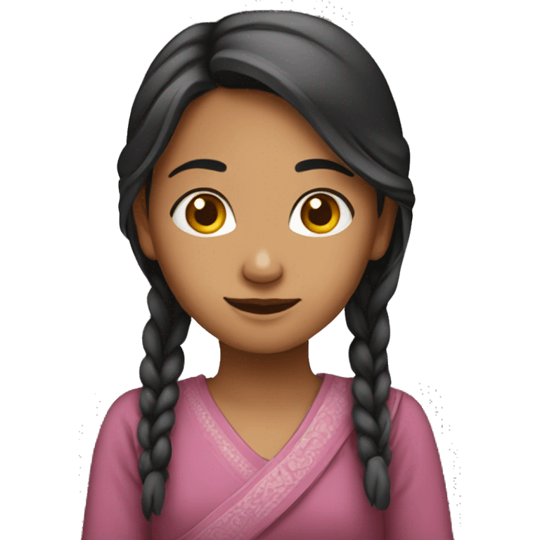 Nepalese girl emoji