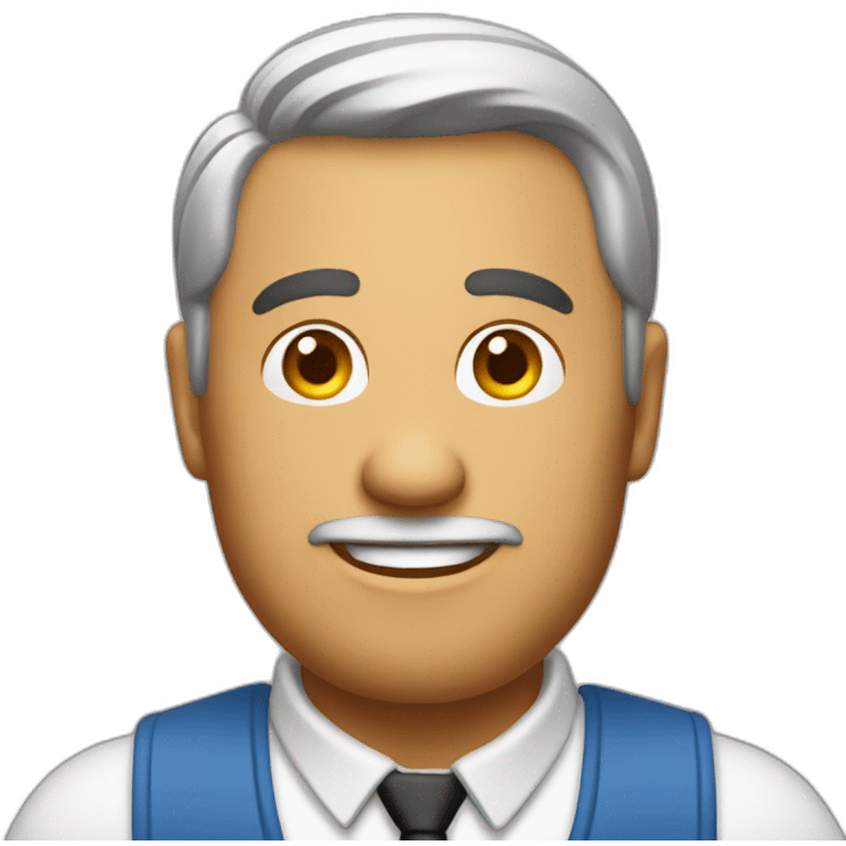 Monty Paython restaurant man emoji