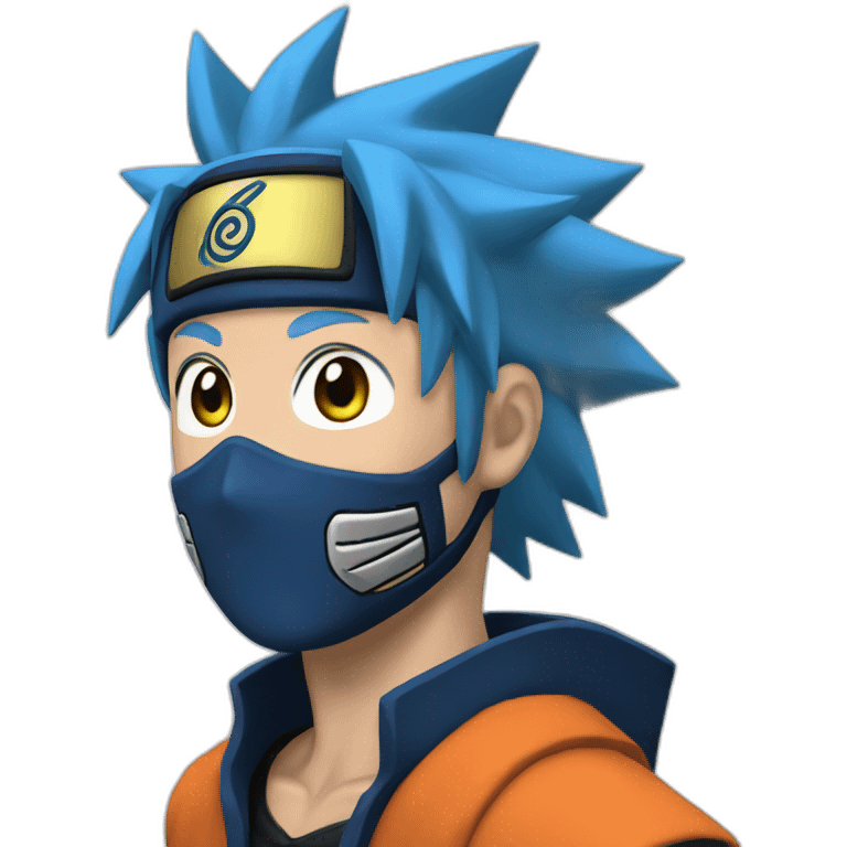 Naruto blue emoji