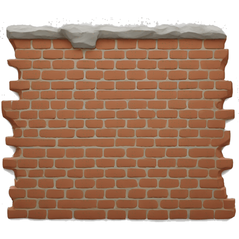 Brick wall emoji