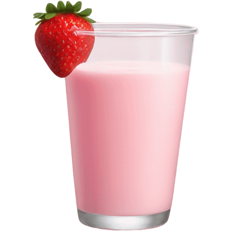 Strawberry milk emoji