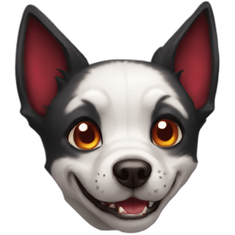 Vampire Dog emoji