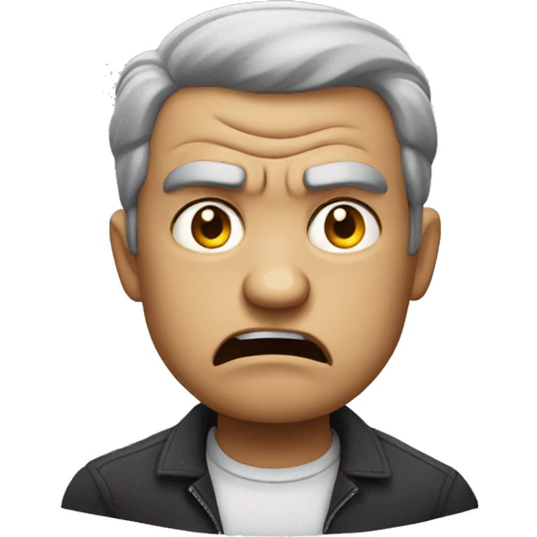 angry man emoji