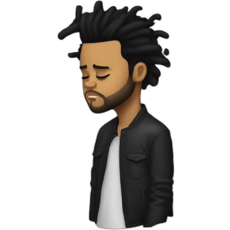 The weeknd qui dort emoji