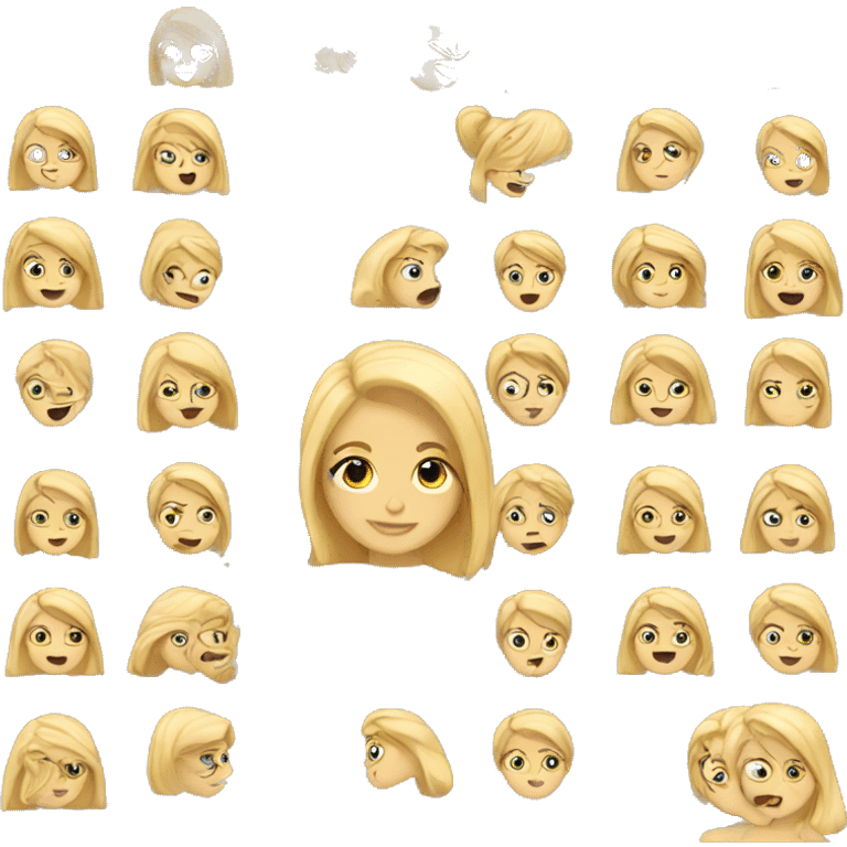 Blonde emoji