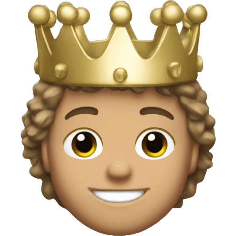 justin herbert champion with a crown  emoji