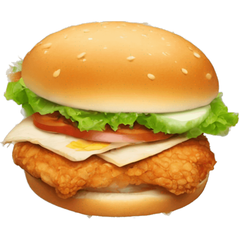 Chicken sandwich  emoji