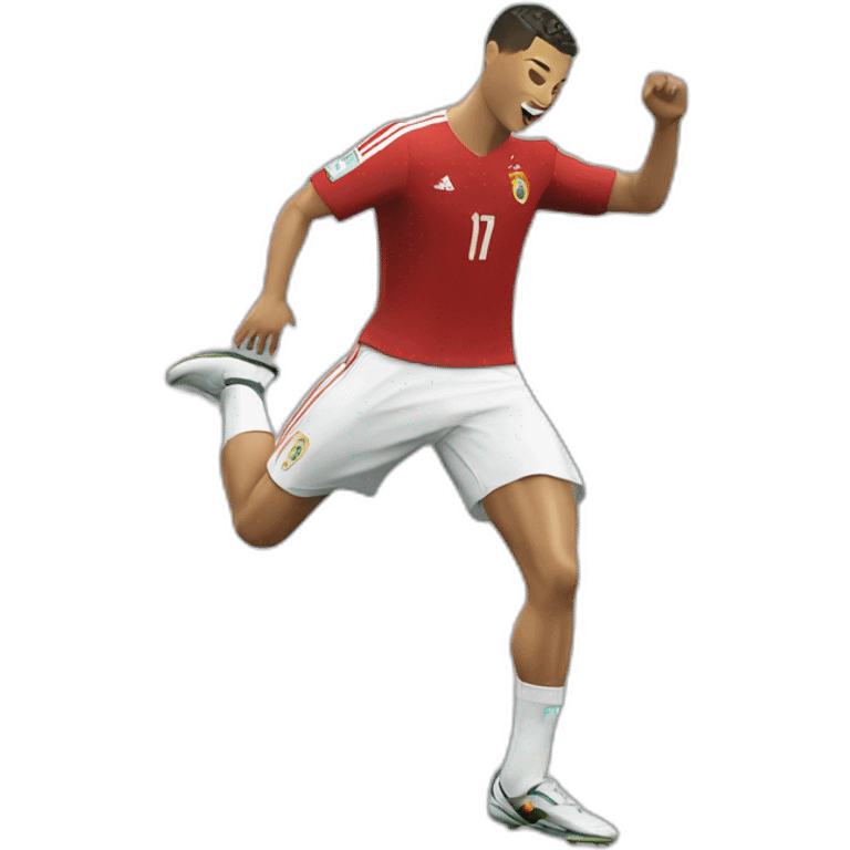 Ronaldo qui danse emoji