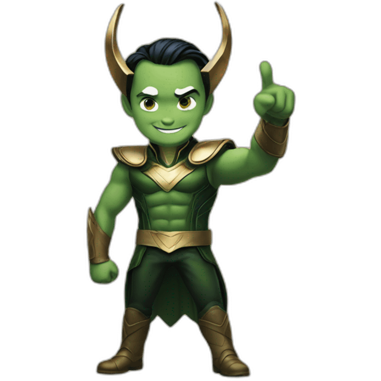 Loki from marvel thumbs up emoji