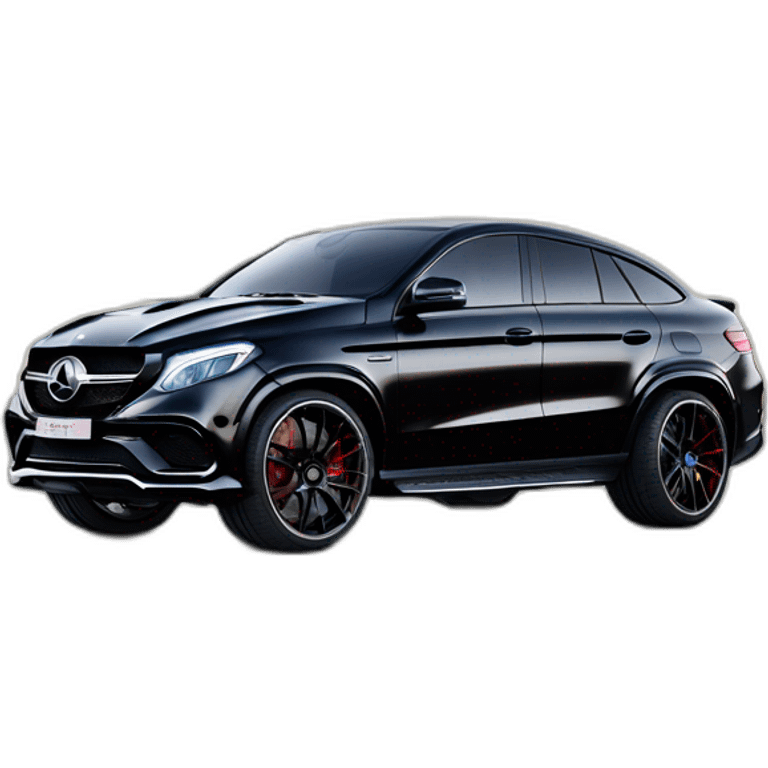 Mercedes Gle 63s coupé barabus black emoji