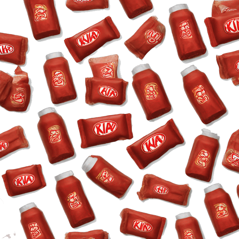 kitkat ketchup emoji