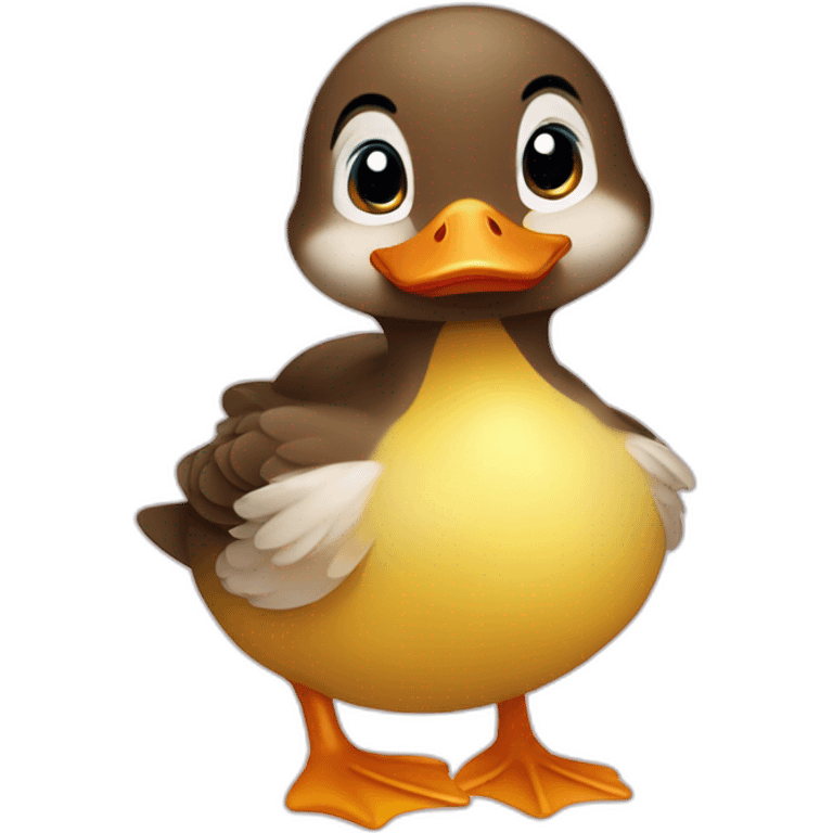 cute duckling emoji