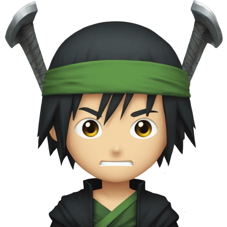 Itachi et zoro  emoji