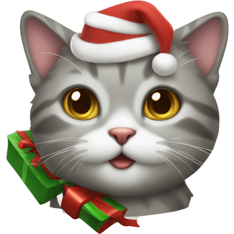 christmas cat emoji