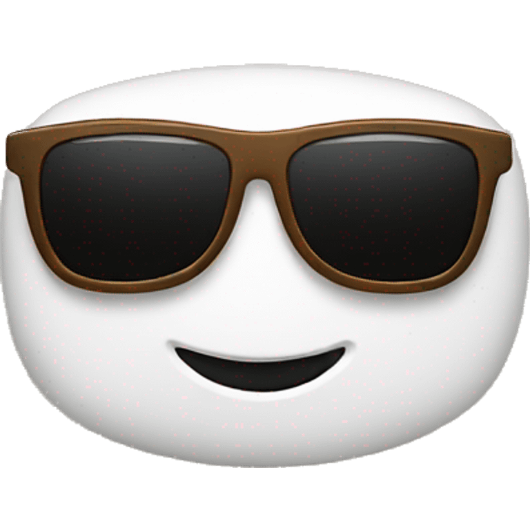 iPhone with sunglasses emoji