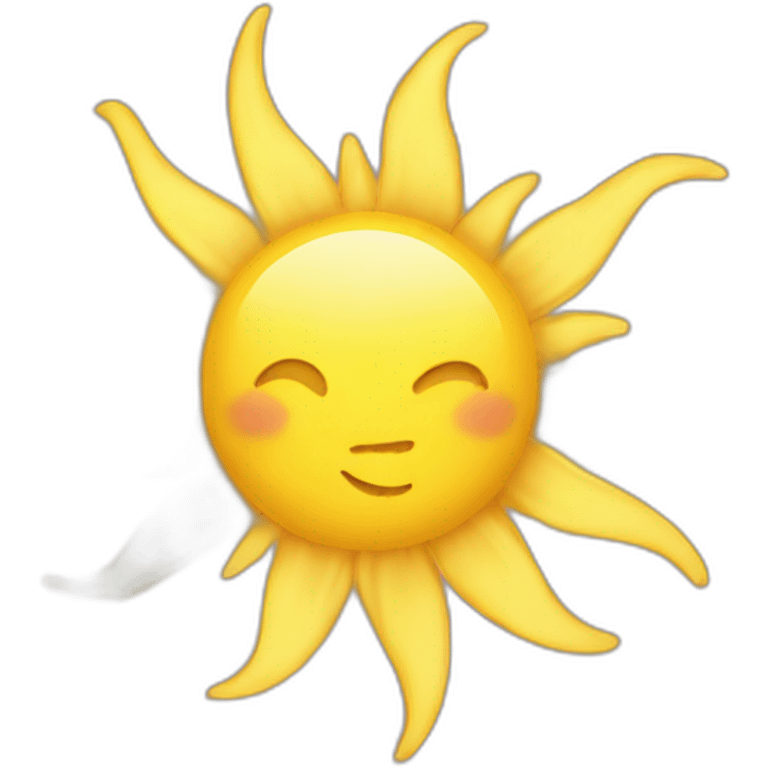 Sunshine sun emoji