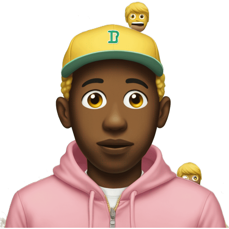 Tyler the Creator in his Chromakopia outfit emoji