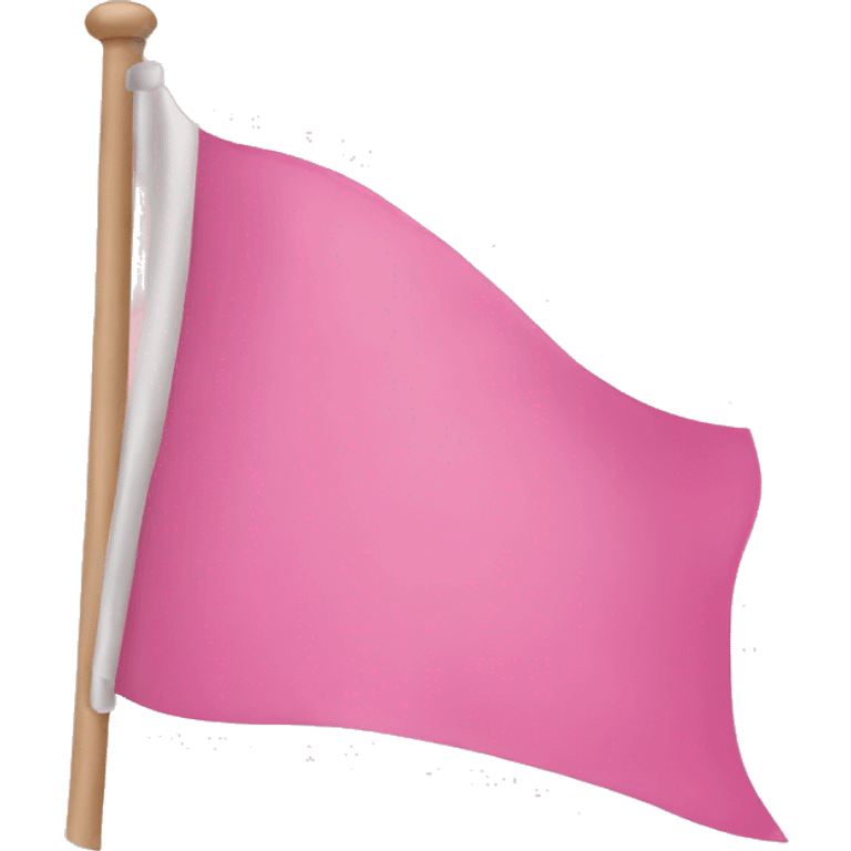 Pink flag emogy emoji