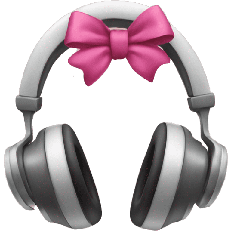 headphones with bows on each side emoji