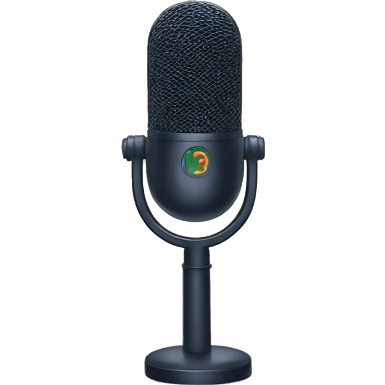 Podcast microphone emoji