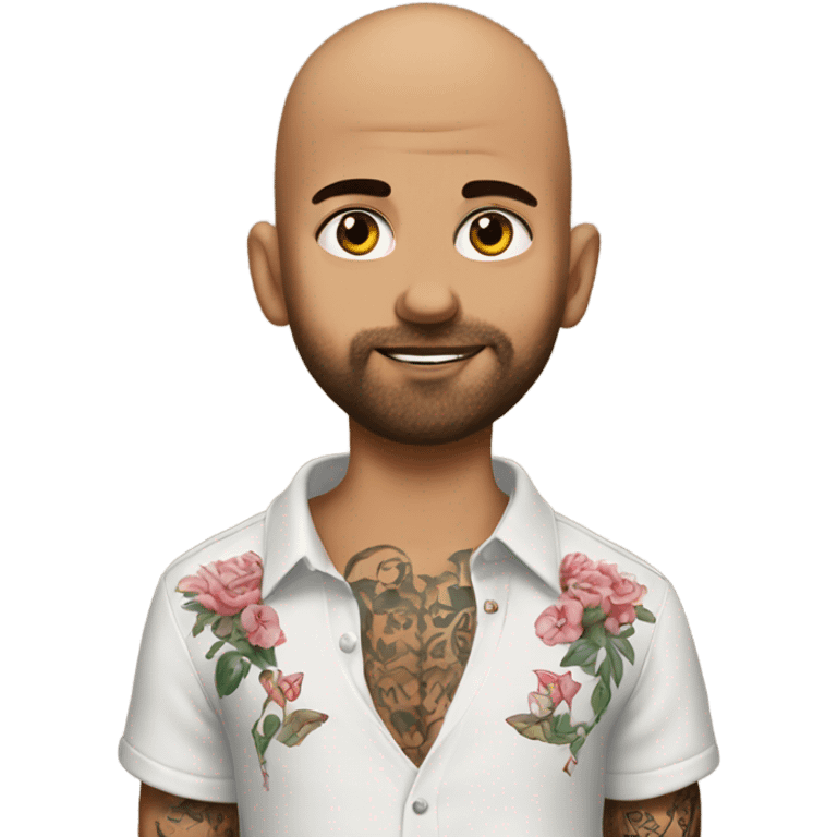 Andrew Tate with neck tattoos  emoji