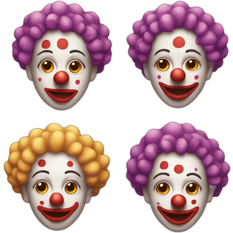 clown in love emoji