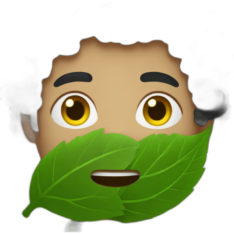 dark leafy green emoji