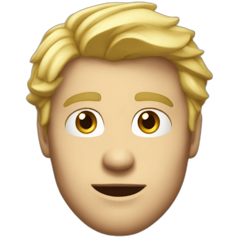 blonde video game hero ian emoji