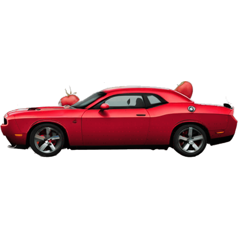 Dodge challenger color cherry emoji