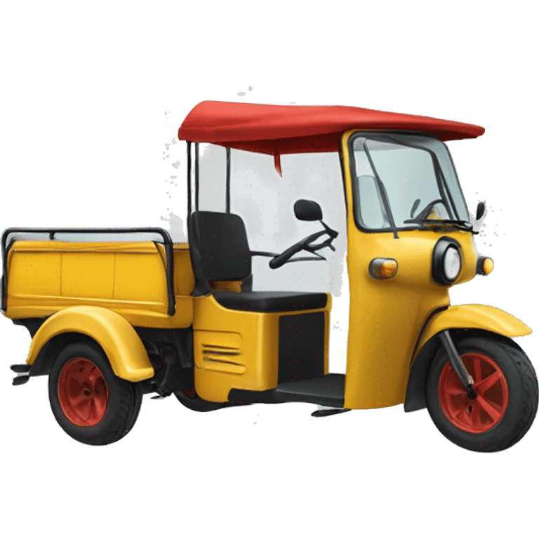 Tuk tuk cross kart  emoji