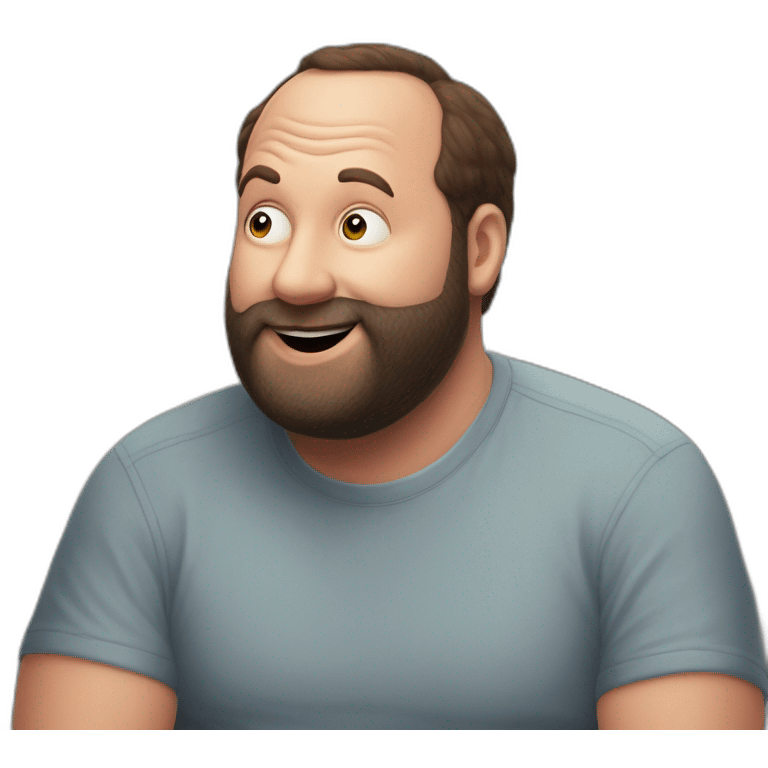 tom segura kissing bert kreischer emoji