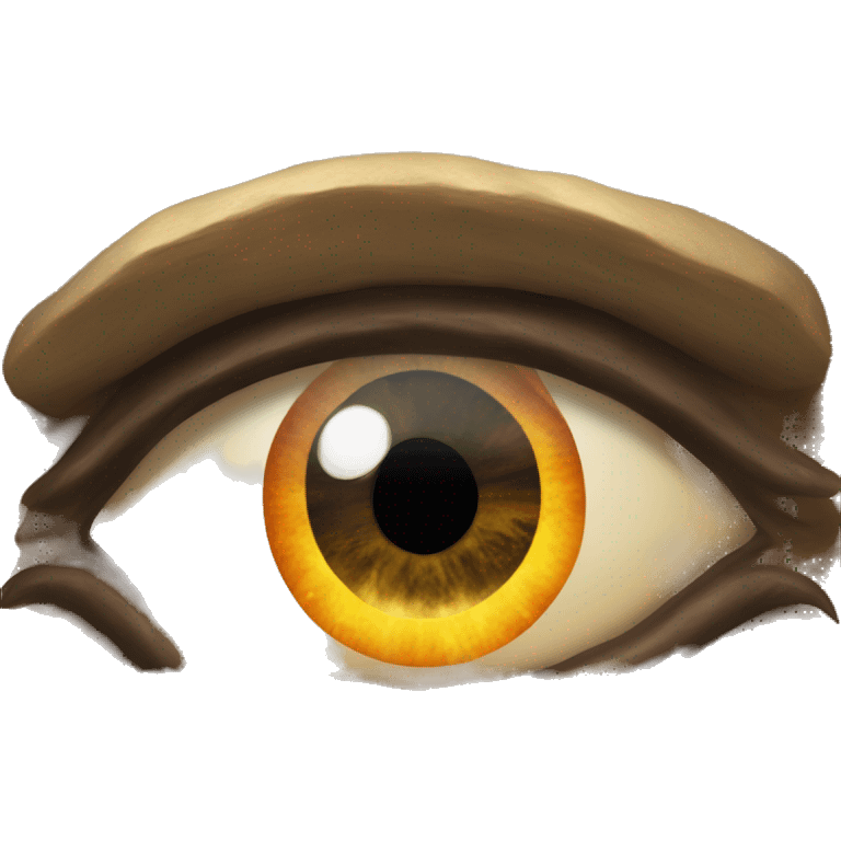 Eye of Sauron in Lord of the Rings style emoji