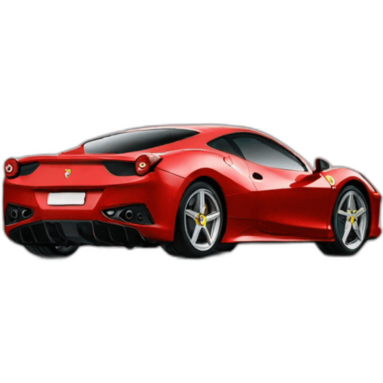 red ferrari emoji