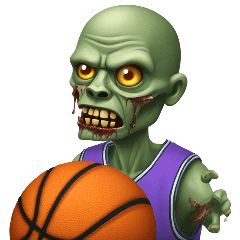 zombie basketbal emoji