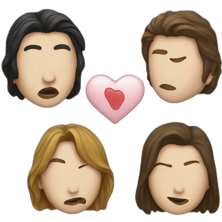 Kiss rock group  emoji