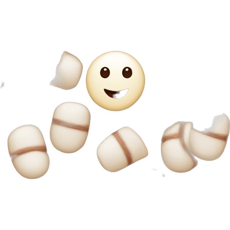 Cacao with marshmallows  emoji