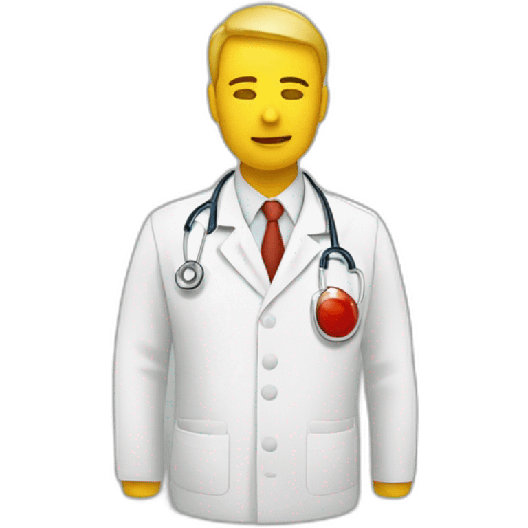 Médicament rouge et jaune emoji