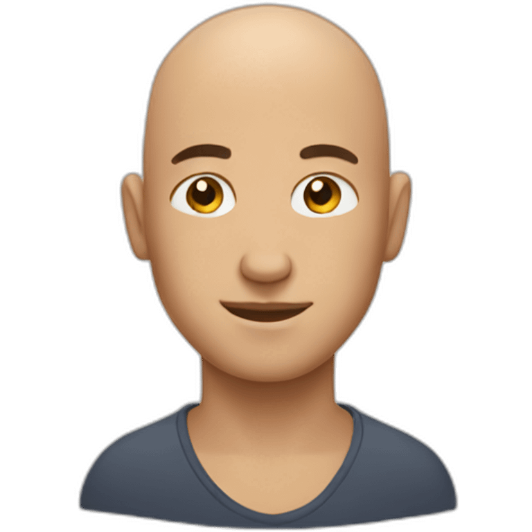 bald guy emoji