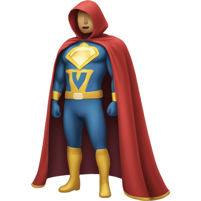 super hero cape emoji