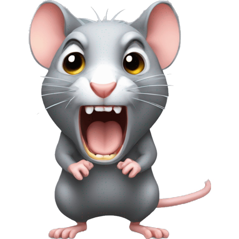 rat angry cute emoji