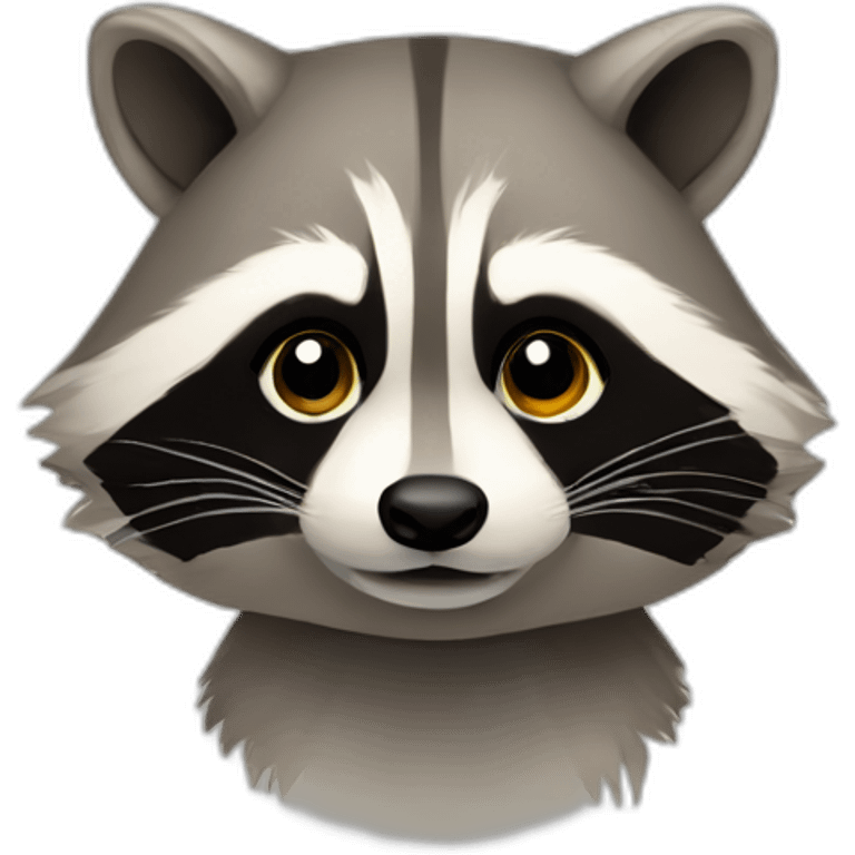 raccoon accounting emoji