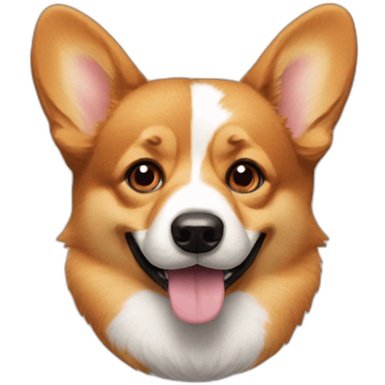 corgi head emoji