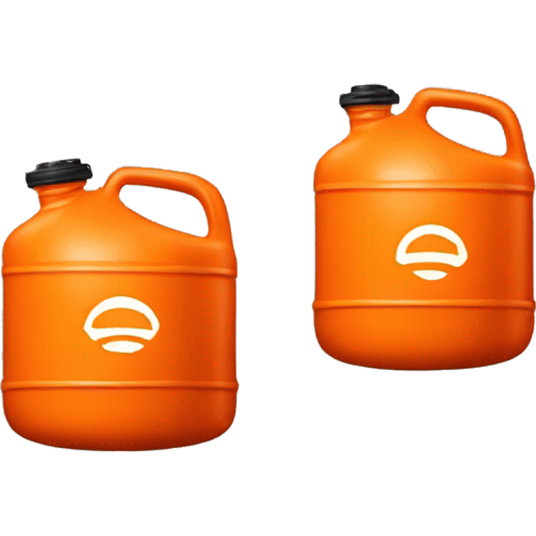 orange gasoline container emoji