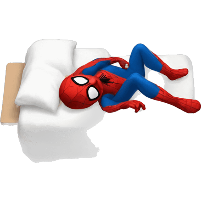 Spider-Man Sleeping emoji