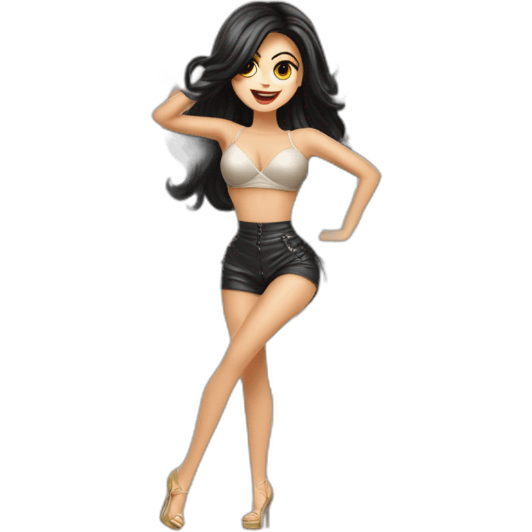 Haifa Wehbe dancing emoji