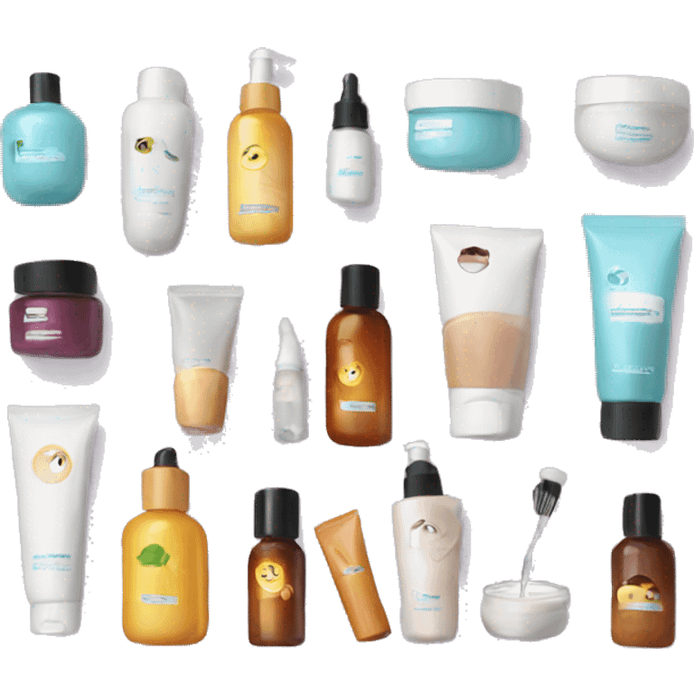 Skincare products  emoji