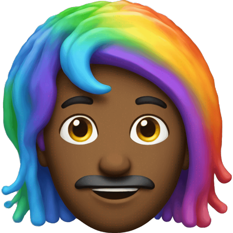 rainbow guy emoji