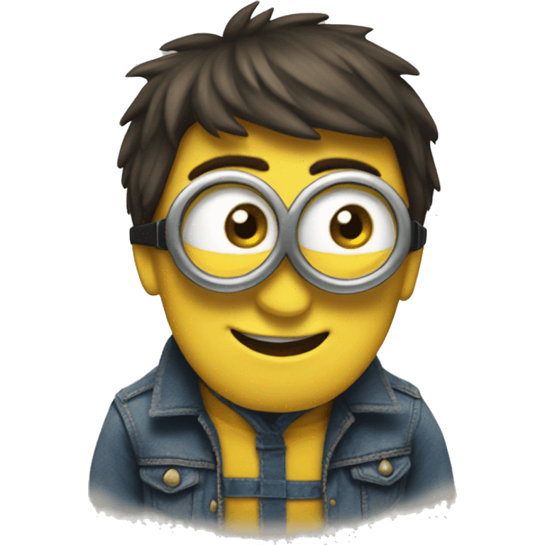 make a minion that has a invisibility superpower emoji