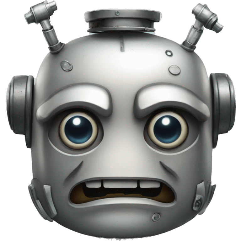 Old fat robot  emoji